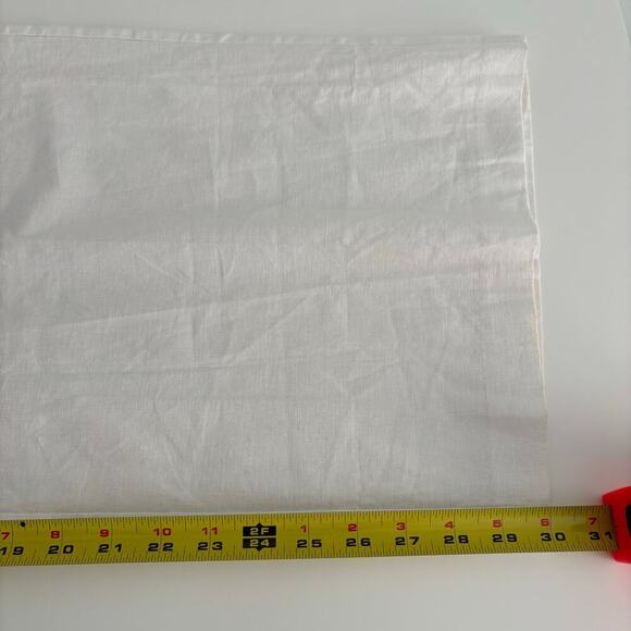 Lane Bryant Linen Blend Wide Leg High Rise Pants Size 20 Belted White Relaxed - Picture 10 of 12